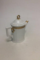 Royal Copenhagen Gold Fan Coffee Pot No. 11553