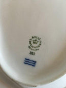 Royal Copenhagen White Half Lace Oval Dish No 353