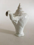 Royal Copenhagen Hvid Konkylie Kaffekande No. 14181