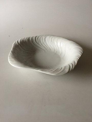 Royal Copenhagen Hvid Konkylie Serveringsskål No 14197/578