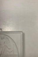 Royal Copenhagen Kgl. Porcelæn Biscuit Platte Amor optages hos Anacreon (Vinteren) No 65