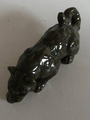 皇家哥本哈根Knud Kyhn炻器豹子图编号21419