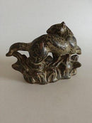 Royal Copenhagen Knud Kyhn Stoneware Figurine No. 21408 of Ferret