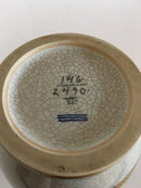 Royal Copenhagen Krakele Vase med Guld No 146/2490