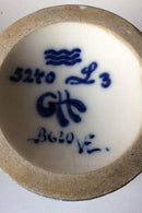 Royal Copenhagen Vase aus Kristallglasur mit doppelter Signatur. Beide von Gerhard Heilmann und Valdemar Engelhardt Nr. 5240 und B620 vom März 1896.