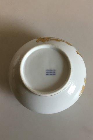 Royal Copenhagen Lille Skål med dekoration i Guld