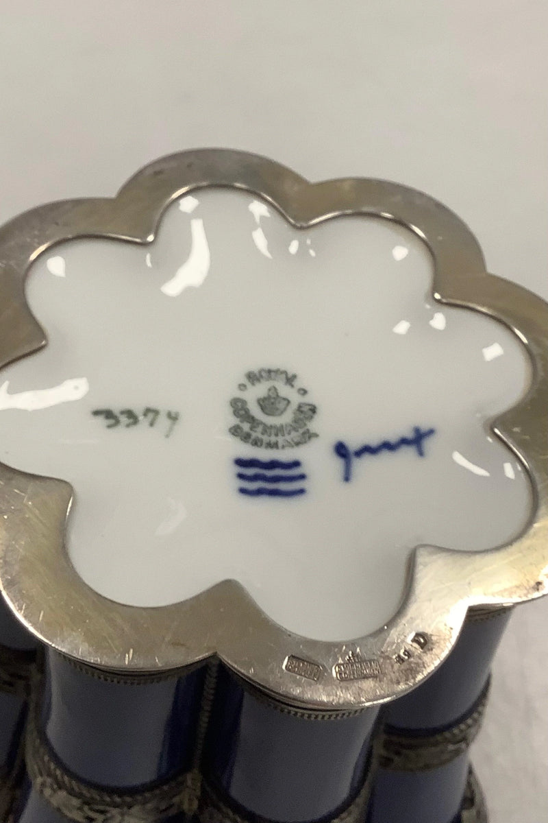 Royal Copenhagen Margrethe Bæger med Sølvmontering af Anton Michelsen No 3374