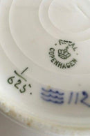 Royal Copenhagen Blue Fluted Half Lace Bowl No 625