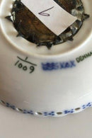 Royal Copenhagen Helblonde Aschenbecher/Teller mit Silbermünze Nr. 1/1009