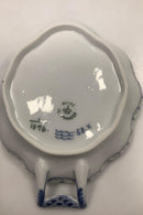 Royal Copenhagen Musselmalet Helblonde Bladformet fad No 1076