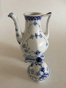 Royal Copenhagen Musselmalet Helblonde Kaffekande No 1202