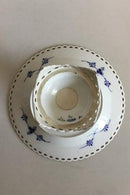 Royal Copenhagen Blue Fluted Full Lace with Gold Cake Stand