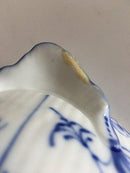 Royal Copenhagen Blue Fluted Full Lace Oval Lidded Dish No 1129