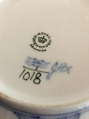 Royal Copenhagen Blue Fluted Full Lace Bowl No. 1018