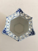 ロイヤルコペンハーゲン ブルーフルーテッド フルレースシュガーボウル No153 小