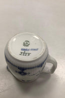 Royal Copenhagen Blauer kannelierter Sahnekrug mit dickem Rand Nr. 2227