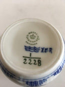 Royal Copenhagen Blue Fluted Plain Creamer No 2228 with Thick Edge