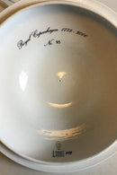 Royal Copenhagen Giant Punch Bowl in Blue Fluted Plain from 2000 for the Jubilee 1775-2000