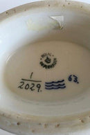 Royal Copenhagen Blaue geriffelte Kaffeekanne Nr. 2029
