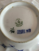 Royal Copenhagen Musselmalet Riflet Kantet Asiet No 140 / No 350