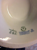 Royal Copenhagen Musselmalet riflet Par Store Vaser med låg No 285