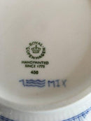 Royal Copenhagen Musselmalet Riflet Skål No 456