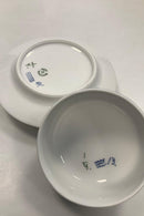 Royal Copenhagen Musselmalet Riflet Smørskål med låg No 4