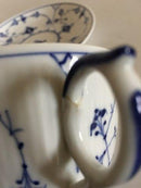 ロイヤルコペンハーゲン ブルーフルーテッドラージカップ/ブレックファストカップ＆ソーサー No 78