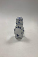 Royal Copenhagen Blaue geriffelte große Zuckerdose Nr. 2126