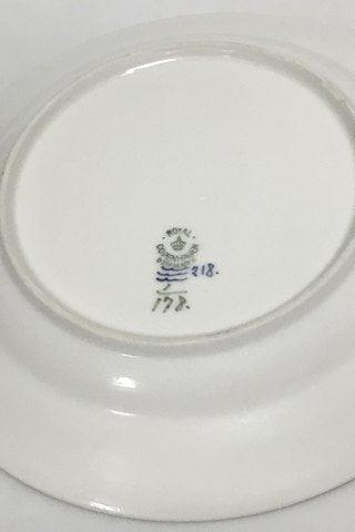 Royal Copenhagen Musselmalet Riflet Tallerken No. 178