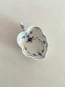 Royal Copenhagen Blue Fluted Plain Leaf Shaped Cup with Handle No 148