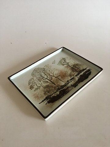   Nils Thorsson Diana 陶版 Royal Copenhagen Nils Thorsson Stoneware Diana Tray No 1060/5330