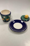 Royal Copenhagen Orange Blossom Lågkrukke med fad