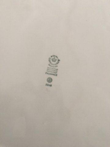 Royal Copenhagen Rødtop / Rødkant Firkantet Fad No. 3048