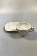 Royal Copenhagen Rosa Konkylie Kaffekop med Underkop No 14194