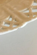 ロイヤルコペンハーゲン サクソンフラワーディーププレート（リム透かし彫り）高級モデル。