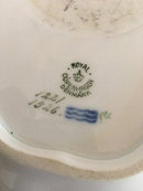 Royal Copenhagen Sächsische Blume Dreieckige Kuchenschüssel Nr. 1526