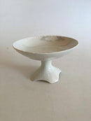 Royal Copenhagen Skærsommernatdrøm Oval Kageskål på Fod No 10033. Sart Rosa Tone.