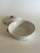 Royal Copenhagen Pare Summer Dream Untertasse mit Fliege Nr. 10004. Sart Rosa-Ton