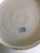 Royal Copenhagen Stel No 116 Deep Plate with Handpainted Flowers and Gold