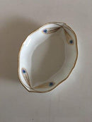 ロイヤルコペンハーゲン セットNo118 オーバルサービングボウル ピーコック、ゴールドリム