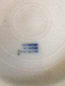 Royal Copenhagen No 116 Deep Plate with Handpainted Flowers and Gold