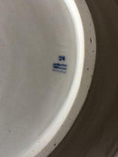 Royal Copenhagen No 93 White Half Laced w. Flowers and Gold Oval Serving Dish 41 cm