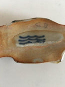 Royal Copenhagen Stoneware Relief Figurine of Japanese Monk with child. Glaze Trial