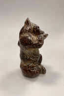 Royal Copenhagen Stentøjsfigur af Siddende Bjørn No. 21675