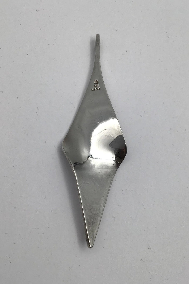 Royal Copenhagen Sterling Sølv Moderne Vedhæng