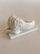 Royal Copenhagen Thorvaldsen Lion glazed No 3792