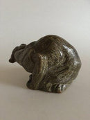 Royal Copenhagen Early Knud Kyhn Stoneware Figurine of a Panther