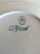 Royal Copenhagen Tradition White Half Lace with Gold Border Deep Plate No 659