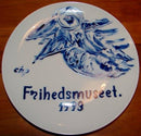 Royal Copenhagen Unika Tallerkener af Carl-Henning Pedersen